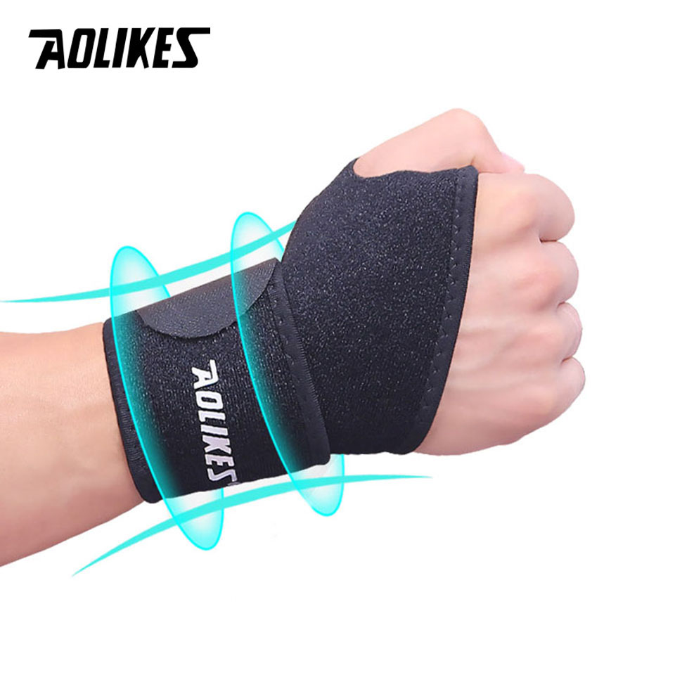 AOLIKES 1 PC Wrist Brace Suppo - огляд і ціна Wrist Wraps Weightlifting Support