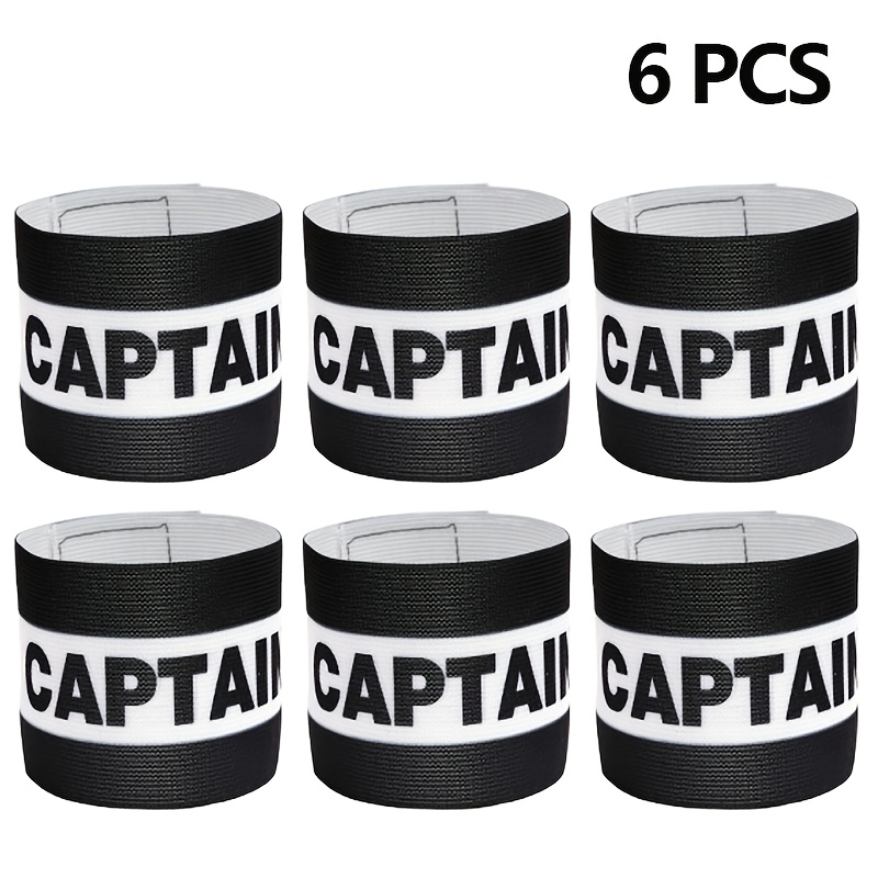 6Pcs Adjustable Captain Armban - огляд і ціна Team Sports