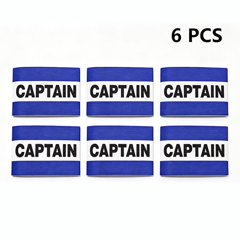 6Pcs Adjustable Captain Armban - огляд і ціна Team Sports