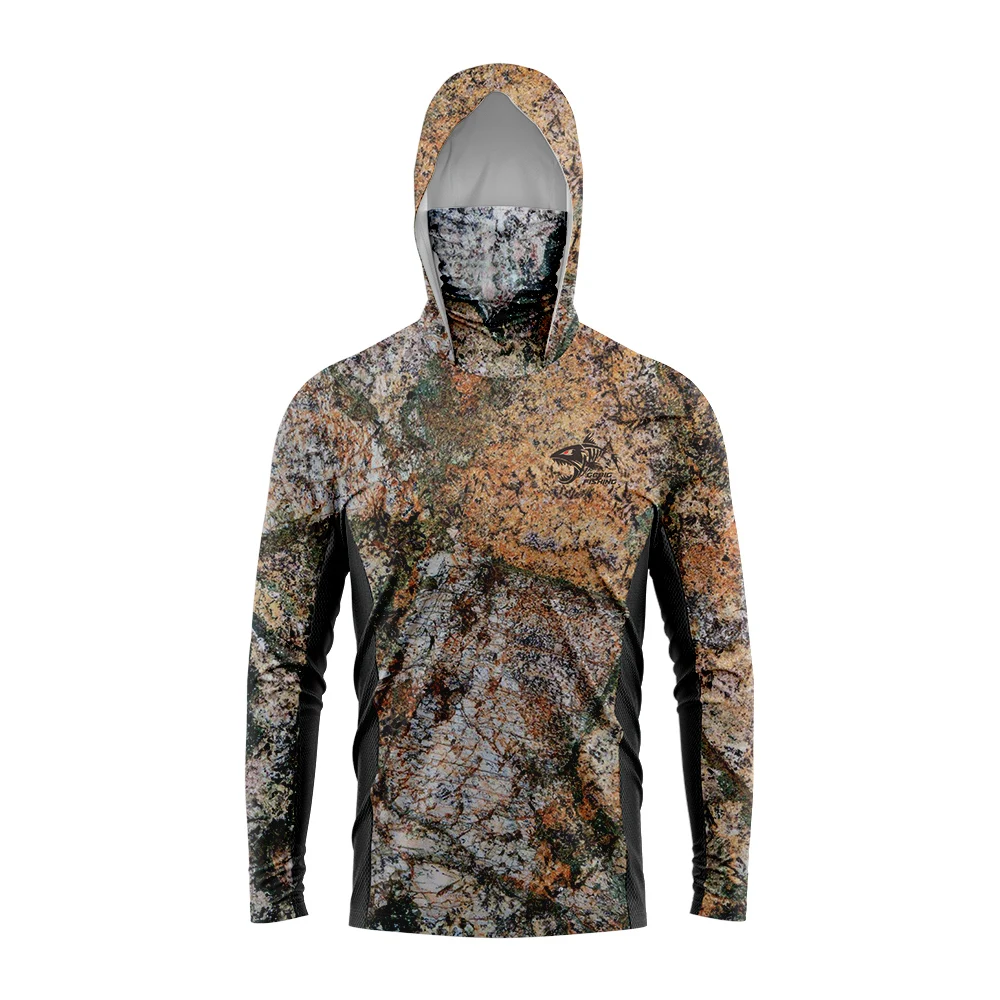 Men Camo Sun Protection Fishin - огляд і ціна Fishing