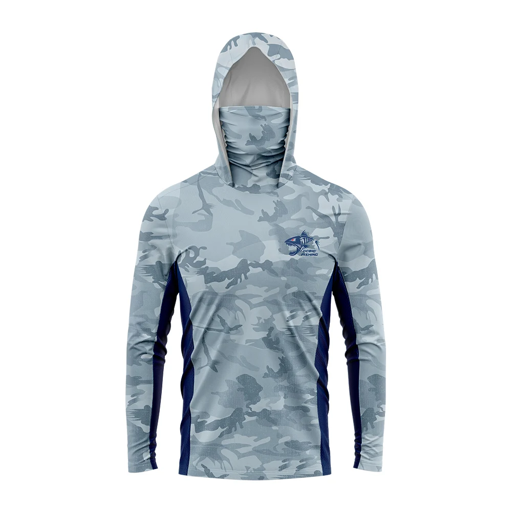 Men Camo Sun Protection Fishin - огляд і ціна Fishing