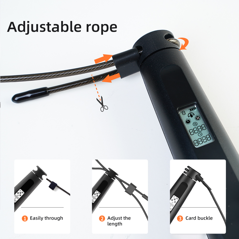 Smart Skipping Rope for Fitnes - огляд і ціна Smart Jump Rope Digital Counter