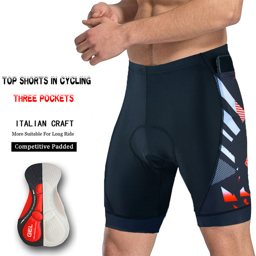 Three pocket Cycling Shorts Bi - огляд і ціна Padded Cycling Shorts 5D Gel
